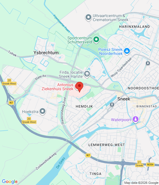 Google maps image for Sneek