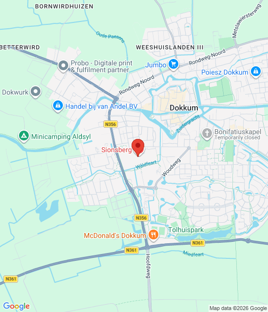 Google maps image for Dokkum