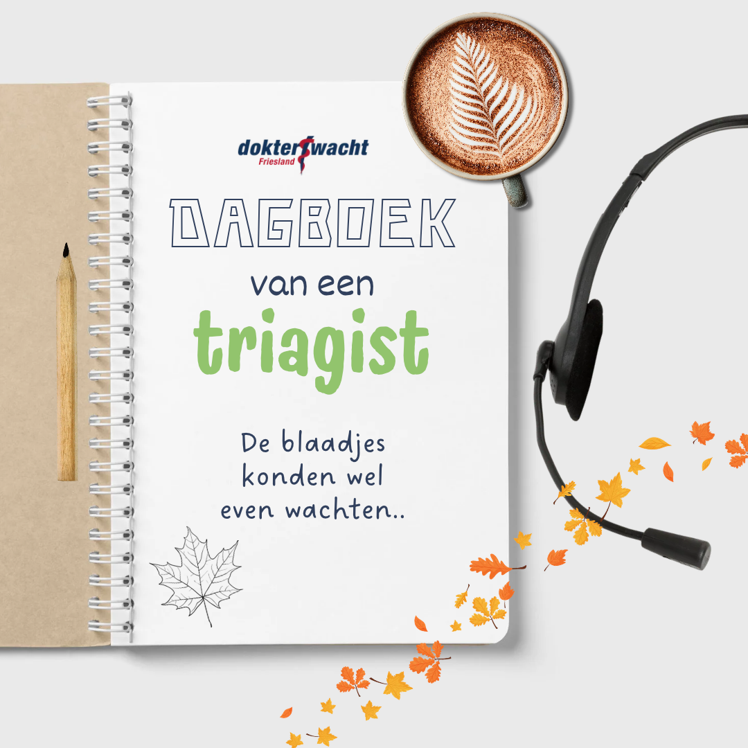 open boekje met kopje thee en headset